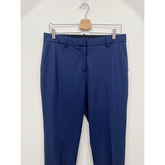 Theory Treeca 2 Traceable Wool Trousers Navy - Picture 9 of 12